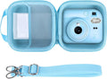 Lebakort Storage Case Compatible with Fujifilm Mini 12/11 Instant Camera (Pastel Blue Case) by Lebakort