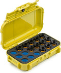 Evergreen 35mm Film Storage Case | Holds 18 Rolls | Preserve and Protect Your Film | Waterproof, Crushproof, & Freezer-Safe (Film Not Included) (Yellow) by EvergreenCases