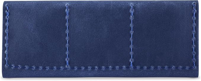 Leather SD Card Holder, SD Card Case, Micro SD Card Holder Organizer, SD Card Storage Case, Memory Card Case Cover, Travel Memory Card Case (Blue) - Image 6
