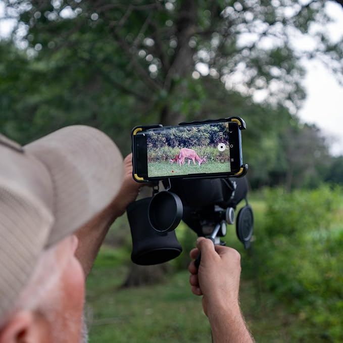 Phone Skope Complete Digiscoping Kit: Ideal Scope Camera for Hunting/Birding/Stargazing - Phone Scope Adapter Kit Includes Phone Scope Mount Case, Eyepiece Adapter, Lens Cloth - Fits Most Smartphones - Image 6