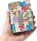 Cats Small Photos Album for 2x3 Inch Films, 56 Pockets | Mini Cute Picture Book, Wallet Size, for Polaroid Fujifilm Instax Mini Instant Camera Printer, Kpop Photocard Binder Holders by Lebrocoli