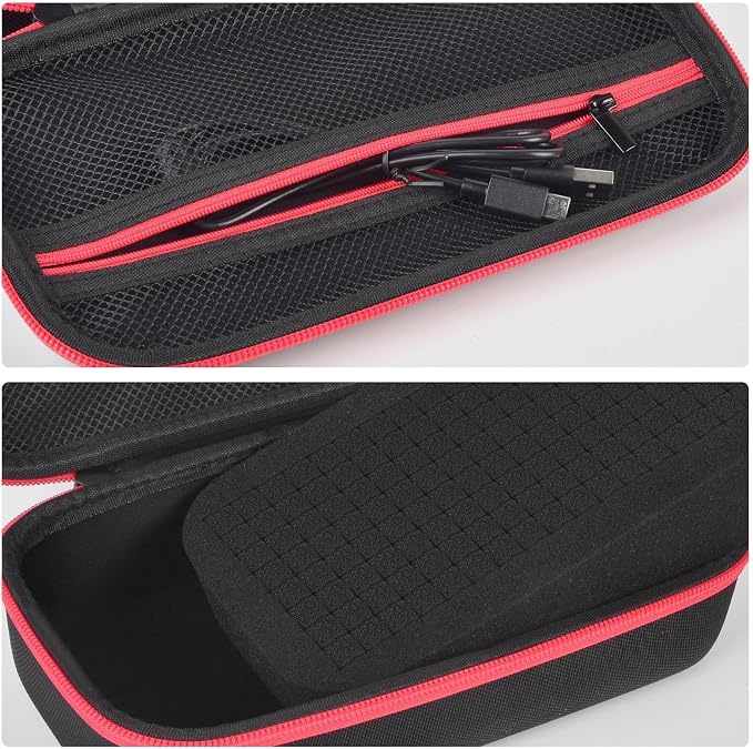 Boobowl Hard Thermal Camera Case for TOPDON TC004, for HSFTOOLS HF96, H128 | Infrared Camera Box, Removable Foam and Storage Pocket for USB Cables and Calibration Cards, Technicians, Case Only - Black - Image 4