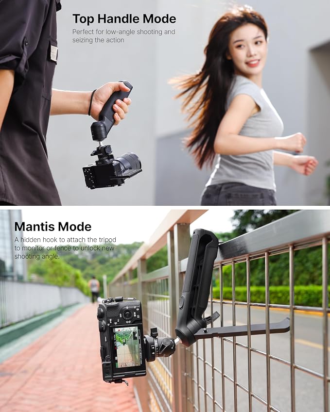 ULANZI TT38 Mini Tripod for Camera, One-Click Open Tabletop Camera Tripod | Pocket - Image 7