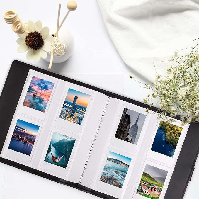 256-pocket Instant Photo Album for Fujifilm Instax mini Photo, Black | Album Book for PoIaroid Instant Camera, for Wedding Anniversary Birthday Travel Memories, Keep Your Unique Memories Safe - Image 7