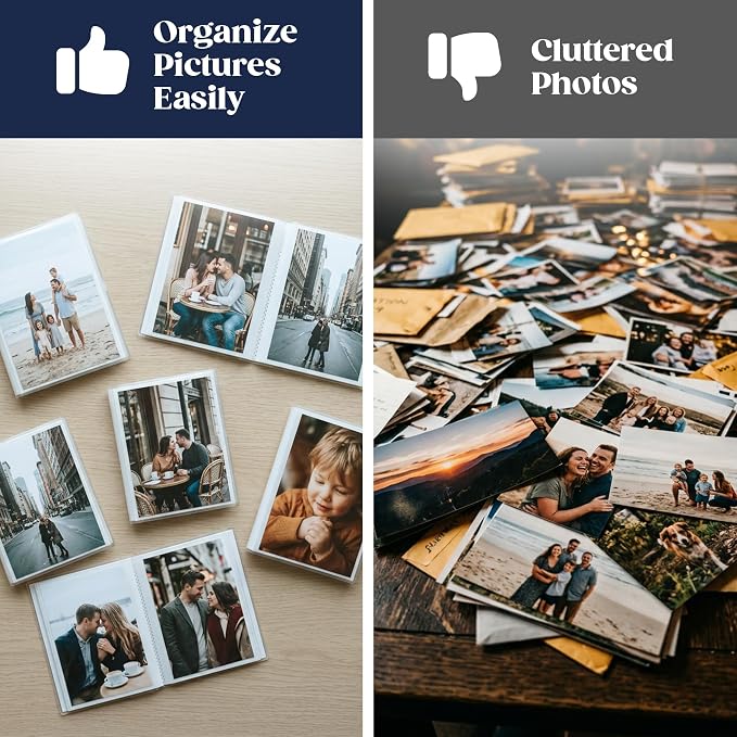 Iconikal 5 Pack, 4x6 Inch, Holds 24-Photos. Photo Albums with Clear Cover to Store and Display Memories, Vacations, Events, Weddings - Image 6