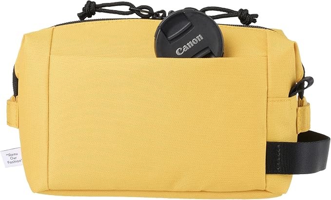 Hakuba (Amazon.co.jp Exclusive) HAKUBA Camera Bag, Chululu Renew, Inner Pouch, M, Mustard AMZSCH-REIPMMT, Sustainable Inner Bag with Recycled Material, Camera Case, Handle Included, Shoulder Strap - Image 11