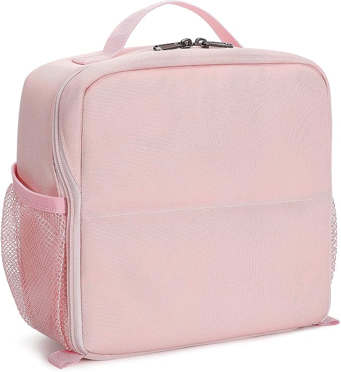BAIGIO Camera Bag Insert Handbag Inner Case Large Capacity Small Camera Insert Bag Shockproof and Water-resistant DSLR SLR Foldable Protective Camera Organizer Cube Padded Camera Bag Pink - Image 2