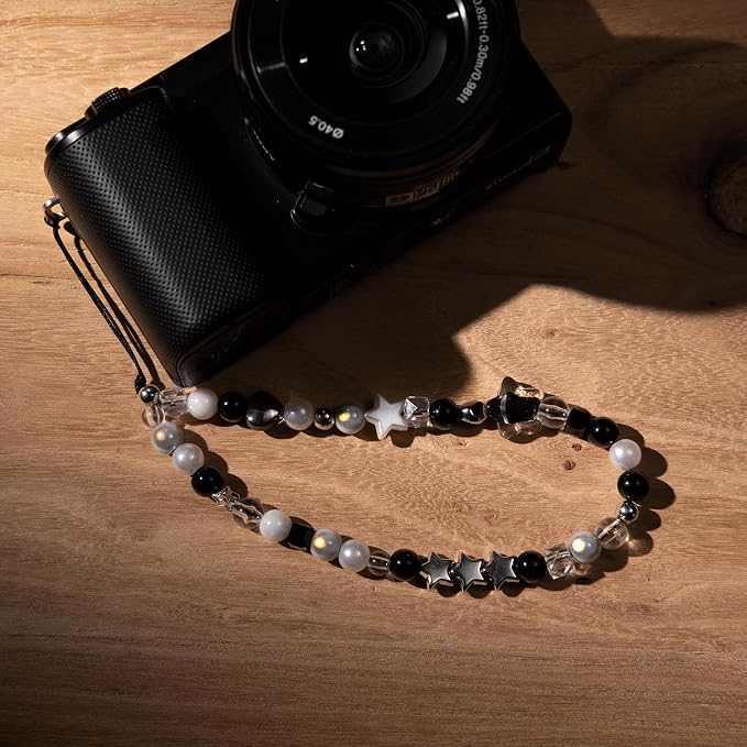 Beaded Camera Wrist Strap Cute Digital Camera Charm Strap, Phone Charm Wristlet Strap for Camera Accessories - Image 8
