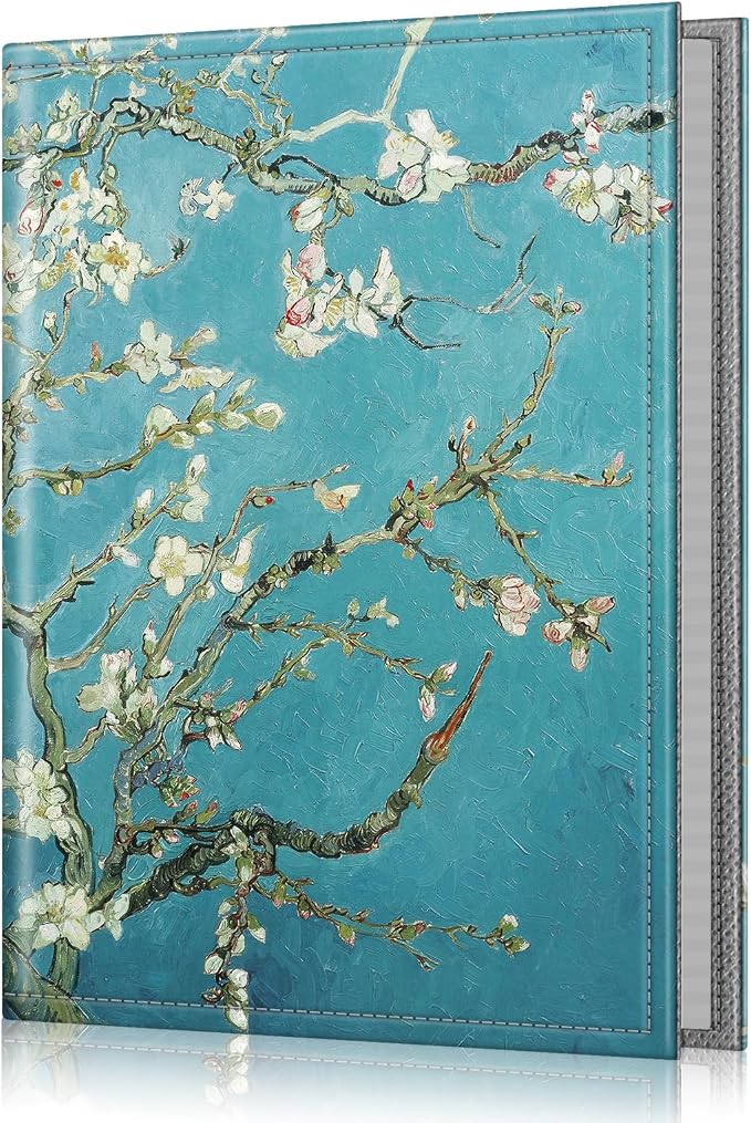 Fintie Photo Album 4x6 Photos - 52 Pockets Small Wallet Albums For Family | Vegan Leather Cover, 4X6 Picture Keepsakes, Family/Wedding/Travel Memory Book, Baby/Kids/Boys/Girls Gift, Blossom by Fintie