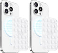 Klearlook 2PCS Magnetic Suction Phone Mount for MagSafe Case, Transparent | Sticky Phone Grip Holder for iPhone, Removable Hands-Free Selfie/Video for TikTok Influencers, Women Girl Gift by KlearlookMaximizedClarity