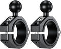 BRCOVAN Aluminum Alloy Large Bar Clamp Mount Base with 1'' TPU Ball (Pack of 2) by BRCOVAN