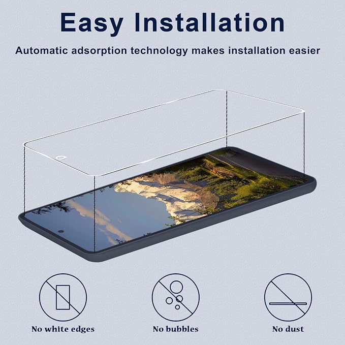 [3+3 Pack]Galaxy S20 FE 5G Screen Protector + Camera Lens Protector, HD Tempered Glass Film, 9H Hardness, Scratch Resistant, Easy Installation, Bubble Free, Screen Protector for Samsung Galaxy S20 FE - Image 6