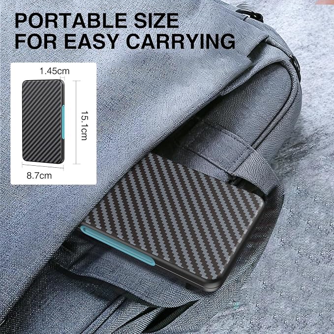 HEIYING SD Card Holder with 40 Precise Slots for SDXC SDHC Micro SD Cards | Portable Game Cards Case, Hard ABS Shell with Soft Silicone Lining, Precise Card Slots,Magnetic Closure for Easy Access - Image 6
