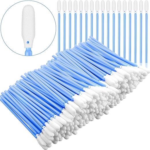 Zhengmy 500 Pcs Foam Swabs for Printer Head Camera Lens 3.66 Inch,Blue | Sponge Tip Cleaning Sticks for Inkjet Printer Nozzle, Optical Equipment Dust Removal, Electronics Detailing, Lint-free - Image 8