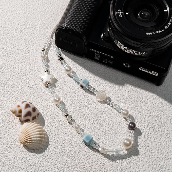 Beaded Camera Wrist Strap Cute Digital Camera Charm Strap, Phone Charm Wristlet Strap for Camera Accessories - Image 6