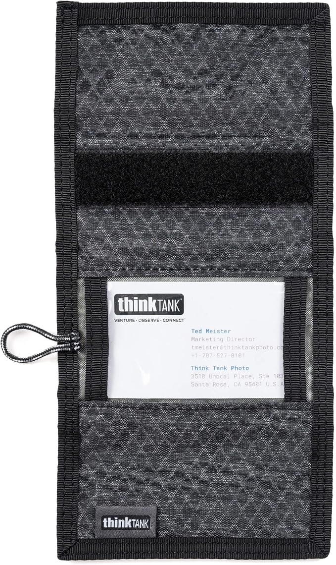 Think Tank SD Pixel Pocket Rocket V2 Folding Wallet for 9 SD or CF Express Type A Memory Cards (Black Slate) - Image 9