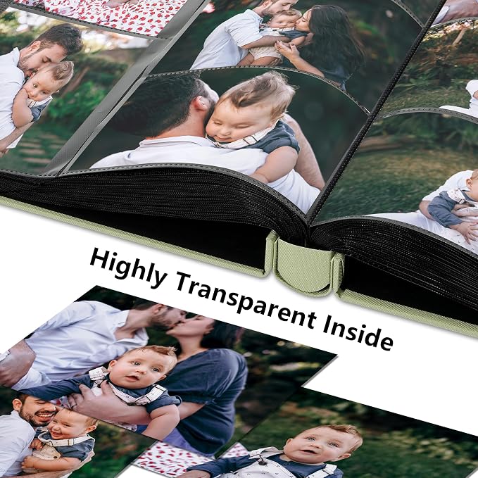 Photo Album 4x6 Pictures 600 Pockets Linen Cover White | Front Window, Large Picture Book, Memory Book, Family Travel Wedding Keepsake - Image 4