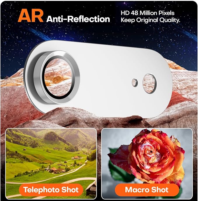 for iPhone Air Camera Lens Protector-Cloud White | Aluminum Alloy, Tempered Glass Camera Cover, Nano Reinforced Adhesive, Accessories, Anti-Drop, Anti-Scratch, Case Friendly - Image 4