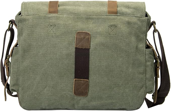 Men's Lightweight Vintage Waterproof Canvas DSLR SLR Shockproof Camera Shoulder Messenger Bag Sling Bag - Image 5