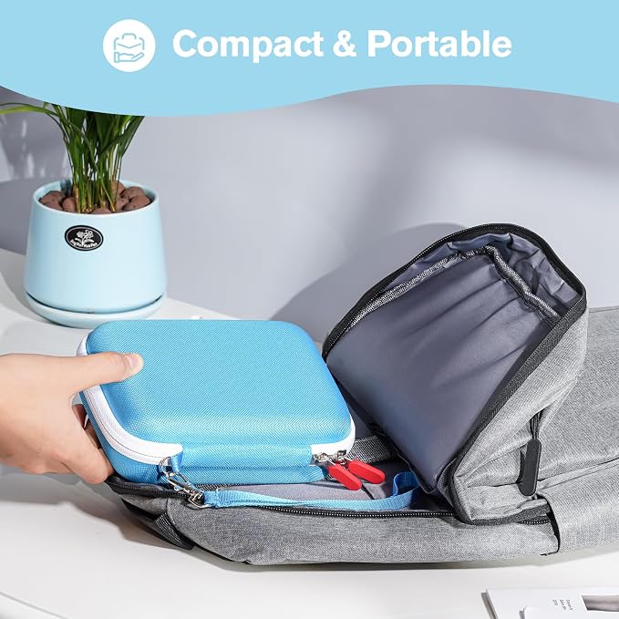 ProCase Trading Card Case, Hard Travel Storage Holds 300+ Cards -Blue | Compatible with MTG, TCG, Yu-Gi-Oh, Lorcana, Removable Divider for Flexible Organization, Multiple Color Options Available - Image 6