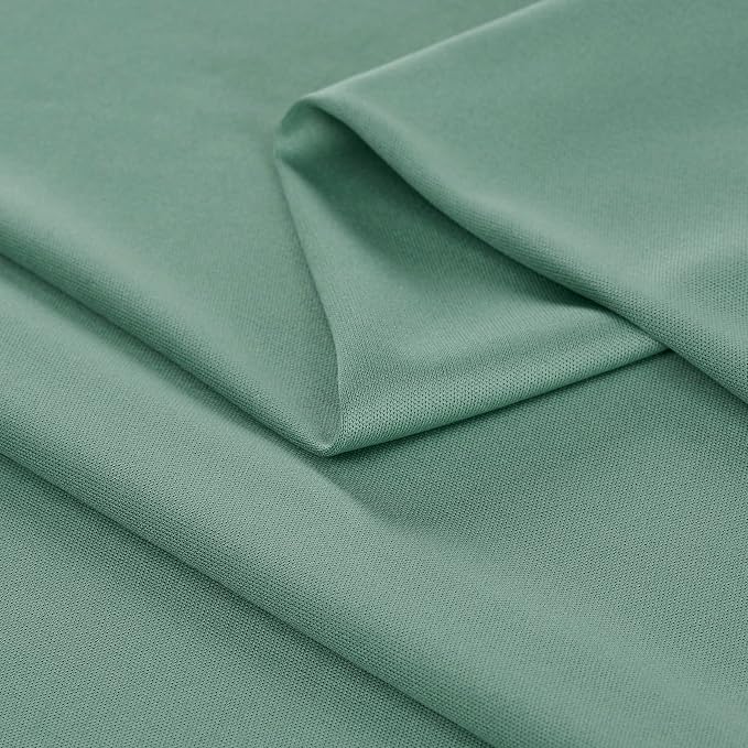 10 ft x 10 ft Sage Green Backdrop Curtains for Parties, Wrinkle Free Sage Green Photography Backdrop Drapes for Wedding Boys Birthday Baby Shower Bridal Shower Party - Image 5