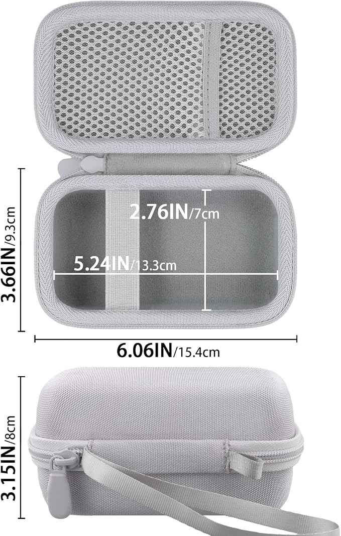 Camera Case for KODAK EKTAR H35/H35N/Snapic A1 Frame Film Camera | Protective Storage Box, Portable Carrying Box, Hard Protective Is Specifically Designed, Mesh Pocket, White Case - Image 6