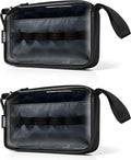 GOBAGS NEO Production Zipper Bags (2-Pack) - Electronics & Camera Accessories Bag - Cable organizer, Gear Accessory Pouch, Travel Camera Essentials (Small, Black) by Unknown