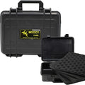 10" Small Hard Case with Customizable Foam Insert, 10.8x8.6x3.7 - Watertight Airtight Crush-Resistant Case for Pistol, Camera, Microphone & Electronics by MOOCY