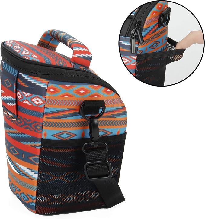 USA Gear DSLR Camera Case for Men and Women with Top Loading Accessibility, Adjustable Shoulder, Small Camera Sling Bag, Padded Handle - Camera Holster Bag for Nikon, Canon, Panasonic (Southwest) - Image 3