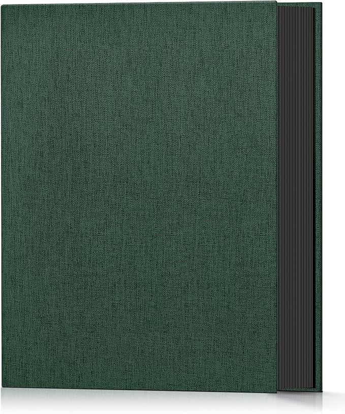 Popotop Photo Album 4x6 100 Pockets for Wedding Gifts,Linen Hardcover Picture Albums for Family Anniversary Baby Vacation Pictures by Popotop