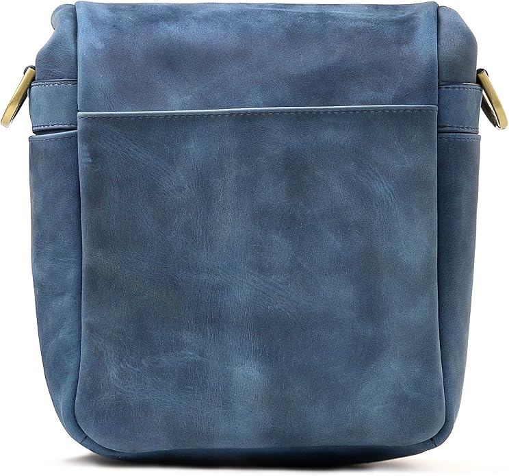 MegaGear Genuine Leather Camera Messenger Bag Mirrorless Portable electronic device cover - Image 9
