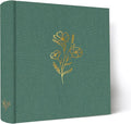 Holoary Photo Album 4x6 200 Photos, 200 Pockets 4”x6” Picture Album, Linen Fabric Cover Big Picture Book for Photos with Writing Area, 4x6 Photo Albums for Family Weddings Travel Memories(Dark Green) by Holoary