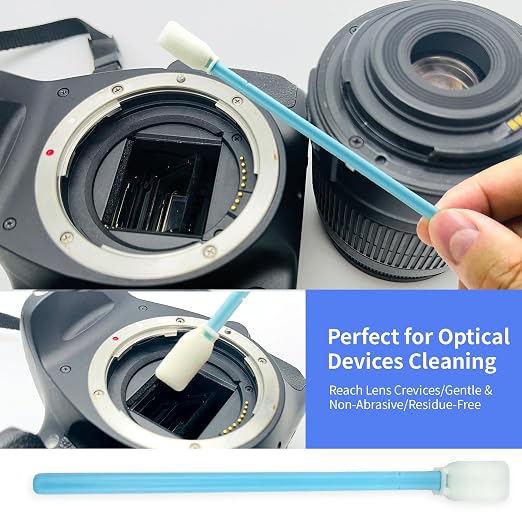 5.9" Foam Cleaning Swabs Lint-Free Lab/Printer/Optical Printheads 100 Pcs Foam Swabs for Inkjet Printheads, Sensors, Cameras and Gun Cleaning - Image 5