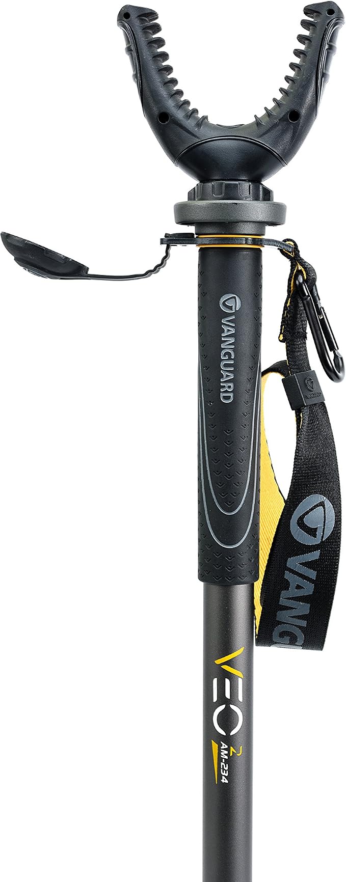 Vanguard VEO 2 AM-234TU Shooting Stick, Tri-Stand Base with Ball Joint, Rotating and Removeable U Shaped Yoke, Gray - Image 5