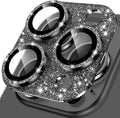 YWXTW for iPhone 13 Pro/iPhone 13 Pro Max Camera Lens Protector, [4TH Gen New Bling Design] Glitter Shiny Diamond Metal Ring Tempered Glass Back Camera Screen Protector Lens Cover by YWXTW