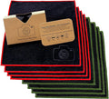 Clean & Clear Microfiber Cleaning Cloth, EXTRA LARGE [8 Pack] ULTRA PREMIUM Microfiber Cleaning Cloth - Microfiber Cloth for Camera Lens, Glasses, Screens, and all Lens. by CleanClearMicrofiber