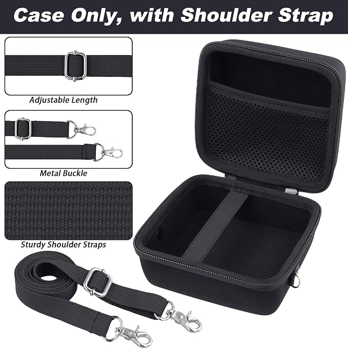 khanka Hard Travel Case for Fujifilm Instax mini 41/mini 40 Instant Camera | Easy Carry Handle, Travel-Ready Portable Storage,Secure Custom Fit for Fujifilm Instant Camera Mini 41, Protective Case Only - Image 3