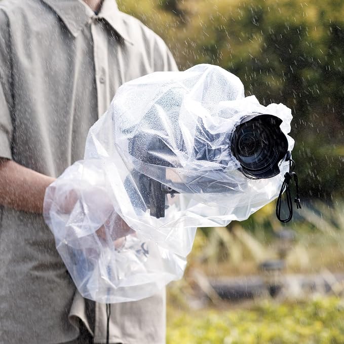 2PCS Clear Stabilizer Rain Cover for RS 4 Pro RS 4 3 Mini Gimbal Stabilizer | Waterproof,PE Material,Dust-Proof,Below 16.3x8.6x7.7,for RS4 RS3 Mini Pro RSC 2 RS2,Ronin-SC S Weebill 3S Crane M2S & More - Image 7