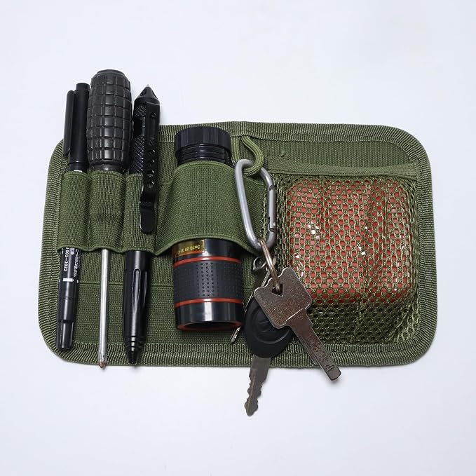 2 Pack Backpack Organizer Insert Tactical Bag Modular Pack Insert Organizer Utility Accessories Admin Panel Hook and Loop Fasteners for Packs Backpack or Messenger Bags - Image 5