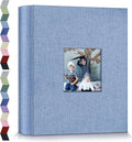 popotop Photo Album 4x6-600 Photos Photo Books with 600 Horizontal and Vertical Pockets,Linen Cover Albums for Family Wedding Anniversary Baby Vacation Pictures by Popotop
