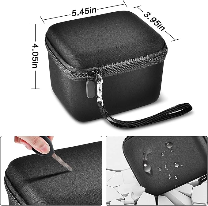 Comecase Vlogging Camera Case for Duluvulu/for VJIANGER 4K Digital Cameras | Mesh Pocket for Charging Cables and Batteries, Travel Storage for Vloggers, Parties and Camping (Black) - Case Only - Image 5