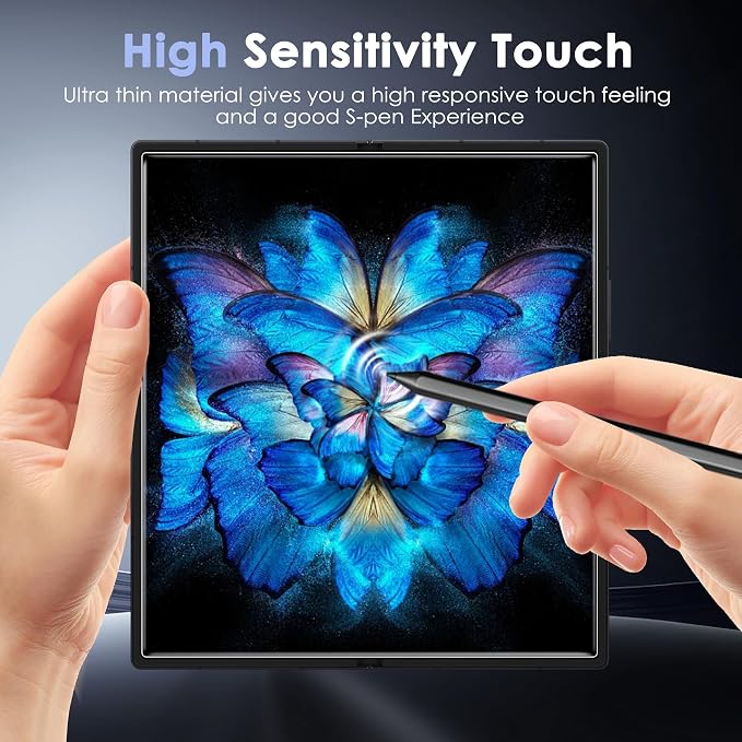Fotbor [3+3+3 Pack Screen Protector for Samsung Galaxy Z Fold 7, Flexible EPU Inner Screen Film, 9H Tempered Glass Back & Camera Lens Protector, Auto-Repair, Anti-Scratch, High Definition - Image 5