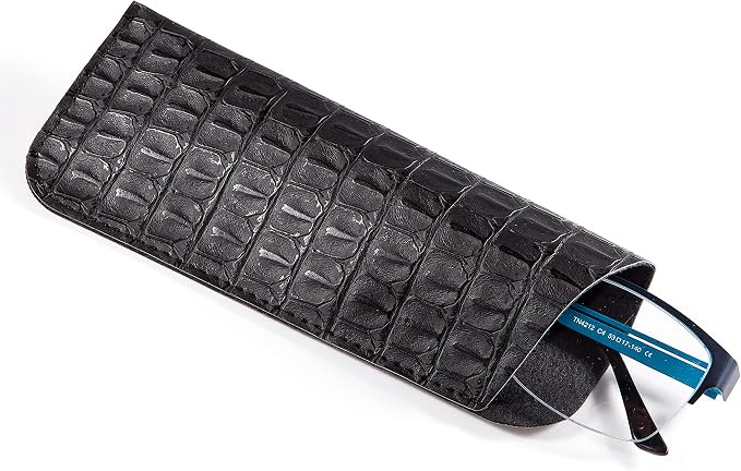 TRIUMPH VISION 3 Pack Reading Glasses Pouch Soft Case Eyeglass Sleeve Slim | Alternative to Bulky Case in bag, Lightweight Lined Padded Protect Optical lens Slip in, Cute Pattern Portable for Daily Use - Image 3