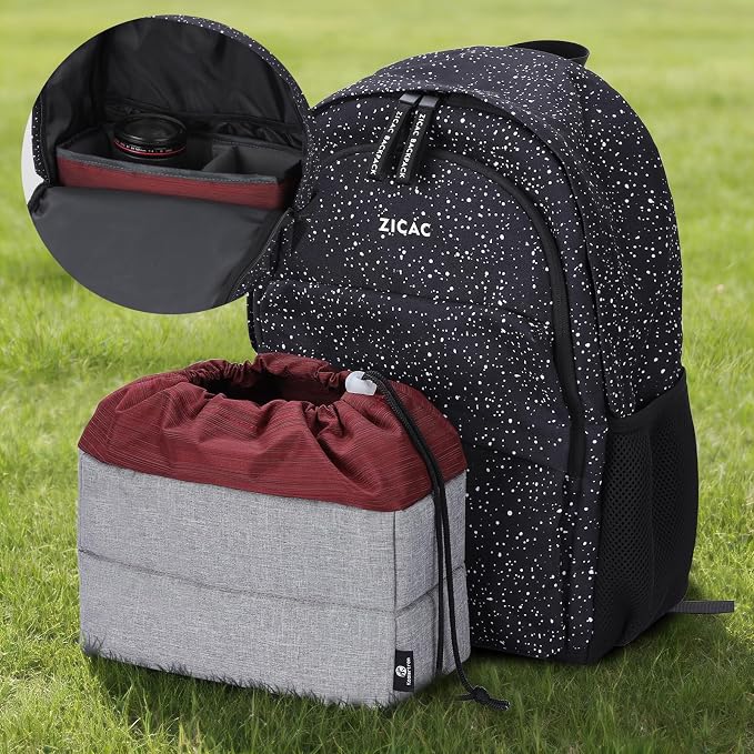 Koolertron Waterproof DSLR Camera Bag with Removable Insert, Adjustable Compartments, Fits in Camera Bags - Protective Case for DSLR/SLR Cameras & Accessories - Image 7
