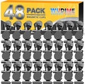 48 Pack Magnetic Clips, Refrigerator Magnets Fridge Magnets, Black Magnet Clips for Whiteboard, Clip Magnets for Photo Displays, Home, Office,Classroom by WUDIME