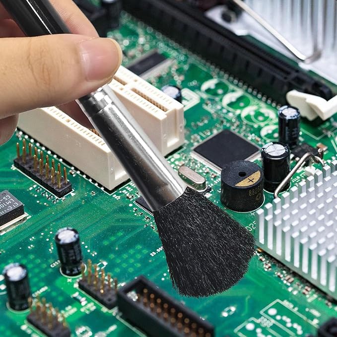 Anti Static Brush Set-5 Piece Keyboard Cleaning Brush and ESD Safe Electronic Dust Cleaning Brushes Kit for Computer,Laptop,Camera,Car Vents,PC Cleaning - Image 4
