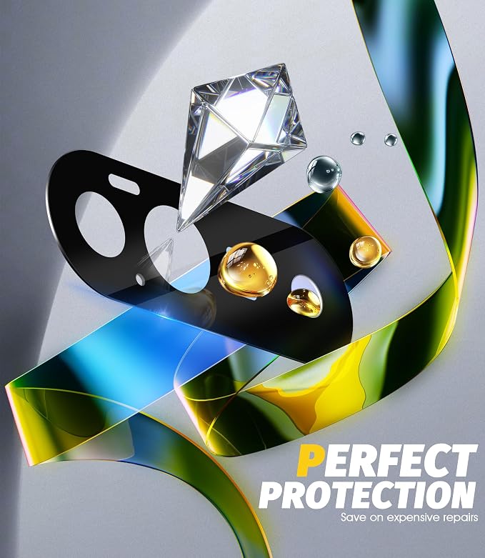Orzero (5 Pack Camera Lens Protector Compatible for Google Pixel 11, Protector de Cámera Tempered Glass 9H Precise Camera Cutouts Anti-Scratch Does Not Affect Night Shots and Flash - Image 6