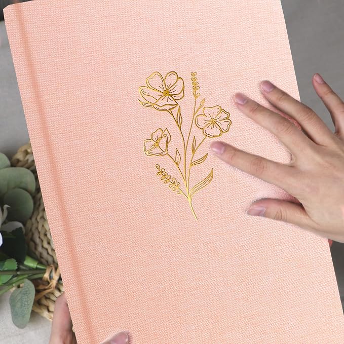 Holoary Photo Album 4x6 300 Photos, 300 Pockets 4”x6” Picture Album, Linen Fabric Cover Big Picture Book for Photos with Writing Area, 4x6 Photo Albums for Family Weddings Travel Memories(Pink) - Image 8