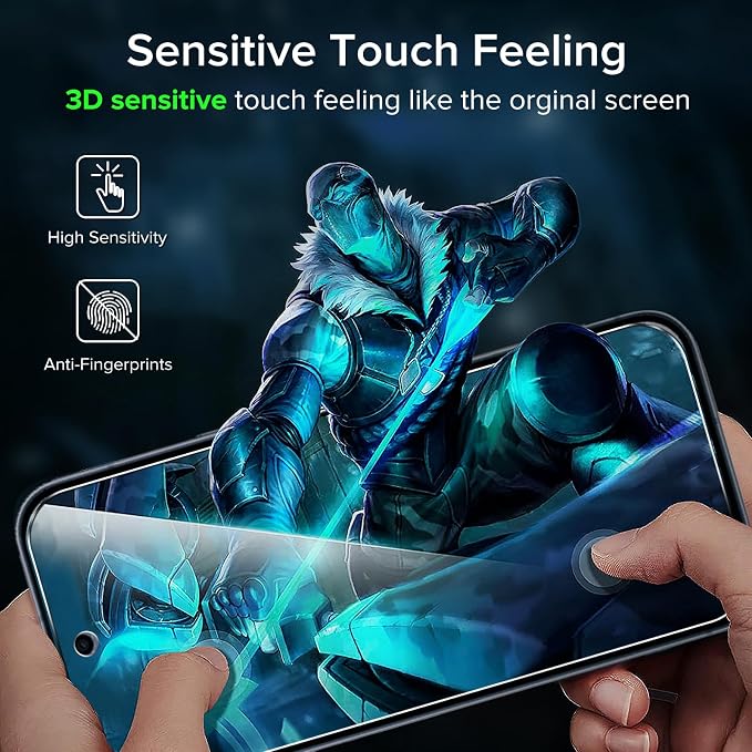 ivoler Screen Protector for Google Pixel 11/11 Pro Tempered Glass 3-Pack | with [Easy Installation Frame], Anti-Scratch Case Friendly Clear HD Film for Google Pixel 10 / Pixel 10 Pro 6.3 inch - Image 8