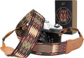 Padwa Lifestyle Vintage Camera Strap - 2" Wide Woven Embroidered Floral Pattern Shoulder Neck Camera Straps for Photographers，Great Gift for Men & Women Photographers by PadwaLifestyleCameraStrap